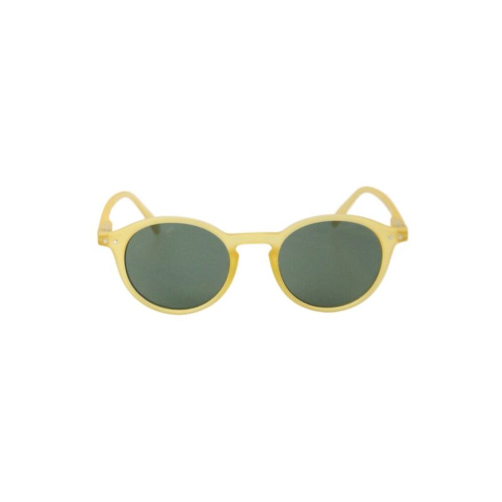 Izipizi Womens Polymaide Sun #D Round Frame Sunglasses Yellow Honey 149mm